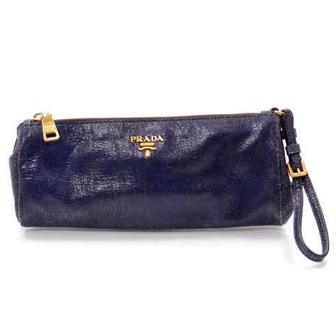 prada leather trim wristlet|Prada handbags sale.